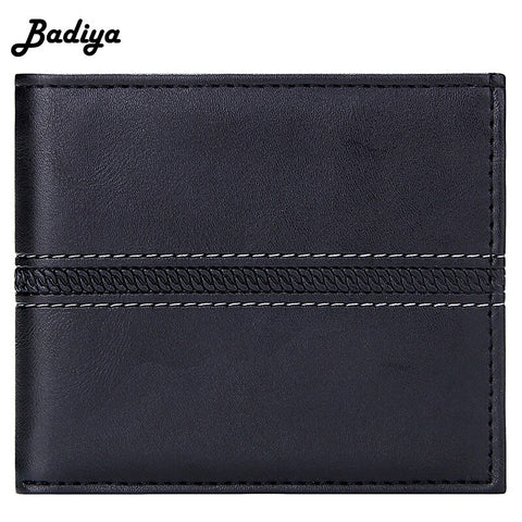 Brief Men Wallet Solid Color Multi-card Slots Credit Card Holder Large Capacity Keychain Clutch Bag Casual Male Short Coin Purse