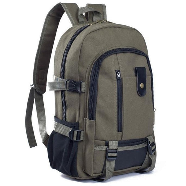 Unisex Canvas Backpack School Rucksack Men Travel Backpacks Women High Capacity Leisure Bagpack Teenagers Laptop Back Pack