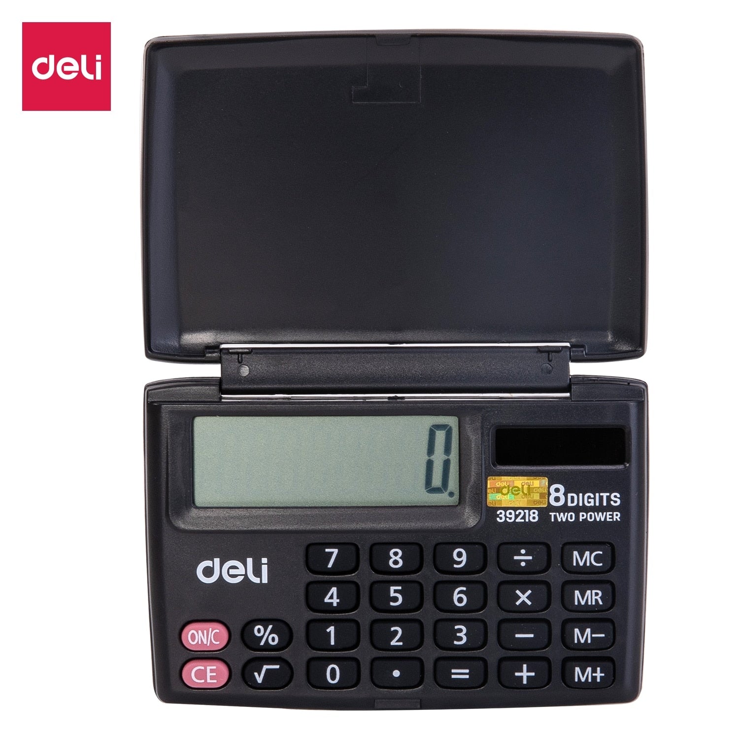 DELI E39218 Mini Pocket Calculator portable office personal use handed 8 digit electornic school Lcd display