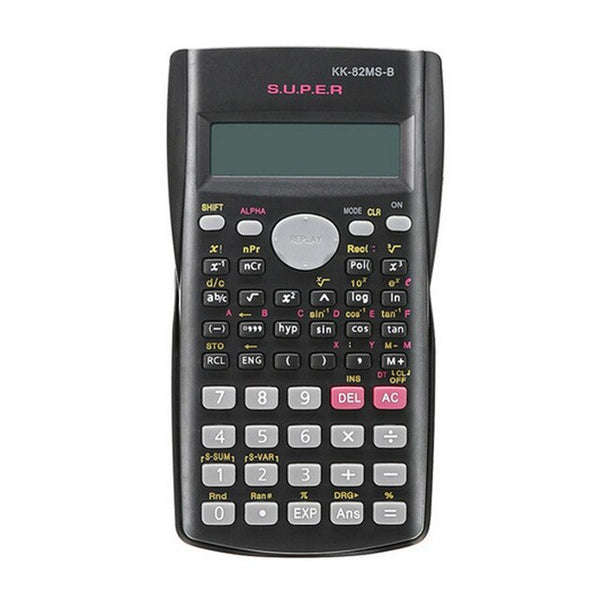 Portable Handheld Student's Scientific Calculator 2 Line Display Multifunctional Calculator for Mathematics Teaching Dropshiping