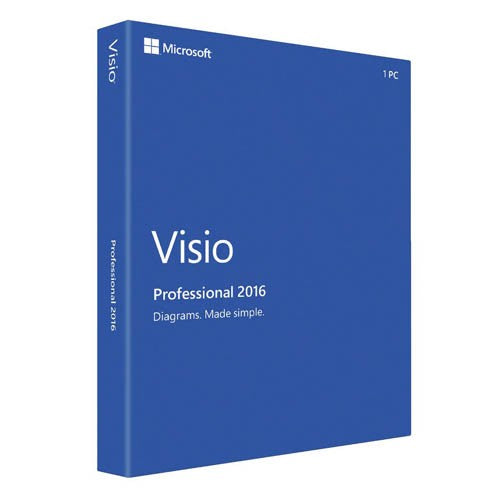 Microsoft Visio 2016 Professional Plus License and Download